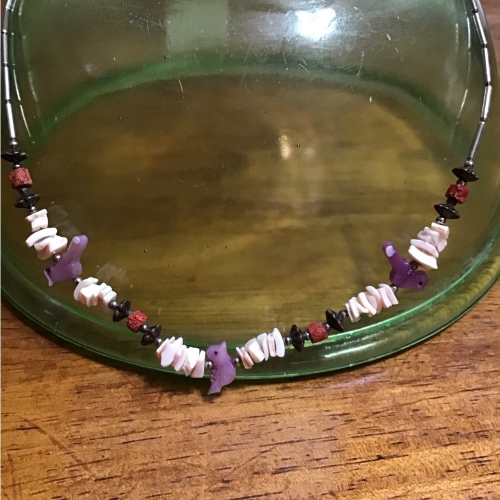Vintage Navajo made necklace from Four Corners Monument 1981